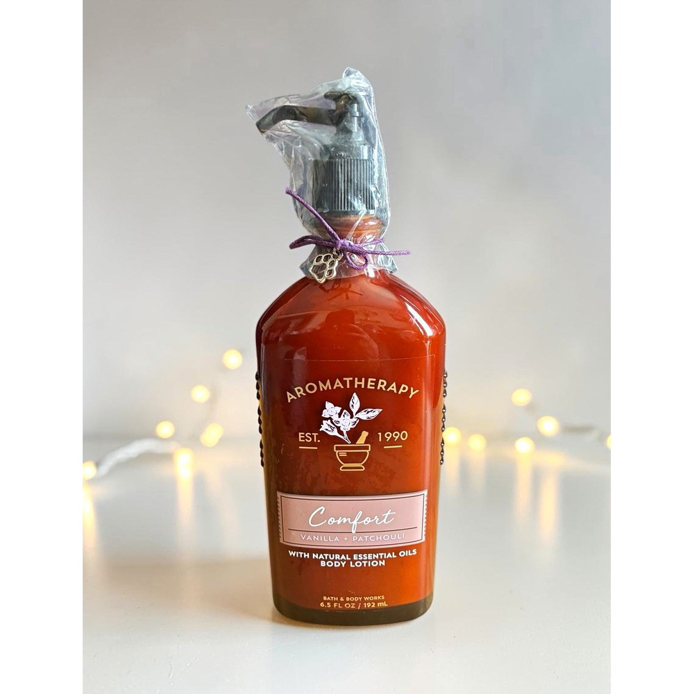 Bath & Body Works Aromatherapy Vanilla Patchouli Lotion 6.5 fl oz Rare Paw Charm